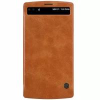 Чехол Nillkin Qin Leather Case для LG V10 Brown (коричневый)