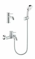 Комплект смесителей для ванны Grohe Bau Classic, хром