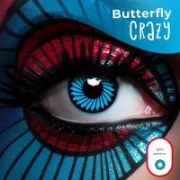 Цветные контактные линзы Офтальмикс Butterfly Crazy 0.00 R 8.6 Zoom