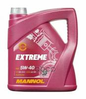 MANNOL Масло Mannol 5W40 Extreme Api Sn/Cf Acea A3/B4 4Л Cин Mn7915-4