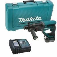 Аккумуляторный перфоратор Makita DHR202RF, 1.9 Дж, c АКБ 3 Ач и ЗУ, в кейсе