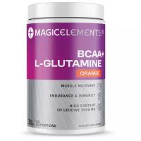 BCAA + L-Glutamine Magic Elements БЦАА + глютамин 300 гр. апельсин