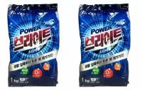 Mukunghwa, Стиральный порошок в мягкой упаковке Power Bright Refill Type, 1000 г, 2 шт