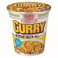 Лапша быстрого приготовления Nissin Cup Noodles Global Curry со вкусом карри (Индонезия), 80 г