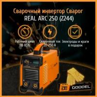 Сварочный аппарат инверторный Сварог REAL ARC 250 (Z244) + электроды и краги