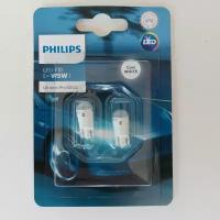 Светодиодные лампы W5W T10 PHILIPS "Ultinon Pro3000 LED" 6000К 11961U30CWB2 - 2 шт