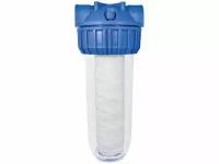 Магистральный фильтр 3/4" пластик (прозрачный) Water Filter. FS-10FY.3/4