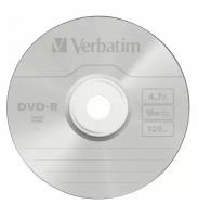 Диск DVD-R Verbatim 4.7Gb 16x bulk (50шт) (43788)