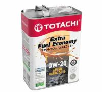 Синтетическое моторное масло TOTACHI Extra Fuel Economy 0W-20, 4 л