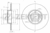 Диск Торм Зад ZEKKERT BS5080