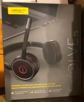 Гарнитура Jabra Evolve 75 SE Stereo MS черный (7599-842-109)