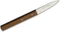 Kanetsune Seki KC-341 — Кухонный нож (овощной "Paring", 6 см). Сталь Aus 8, рукоять мод. древесина