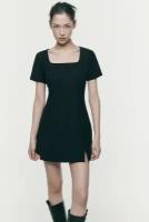 Платье мини с вырезом-каре DianaDress2-50-L