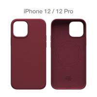 Силиконовый чехол COMMO Shield Case для iPhone 12/12 Pro с поддержкой беспроводной зарядки, Wine