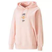 PUMA DOWNTOWN Oversized Graphic Hoodie TR Ros