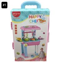 Игровой набор "Столик Чемоданчик" 2in1 Ролевые игрушки в Чемодане "Happy Chef, Happy Doctor, Happy Dresser, Happy Craftsman"