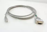 Кабель переходник COM to RJ-45 / RJ45 to COM консольный кабель для настройки сетевых устройств