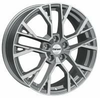 Литые колесные диски Carwel Камак 1810 (Chery Tiggo 8/ 8 pro/ 8 Pro Max) 7x18 5x108 ET47 D60.1 Серый с полированной лицевой частью (122550)