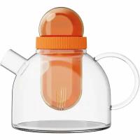 Xiaomi Заварочный чайник KissKissFish BoogieWoogie Teapot Orange оранжевый TEAP01-U