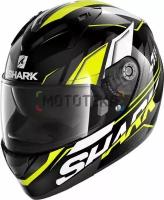 Shark Мотошлем RIDILL 1.2 PHAZ Black/Yellow L