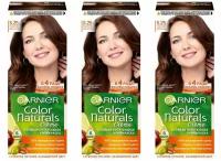 Garnier Краска для волос Color Naturals 5.25 Горячий шоколад, 112 мл, 3 уп