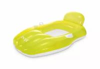 Матрас-лодка надувной INTEX CHILL N FLOAT LOUNGES салатовый, 163x104 см int56805EU/салатовый