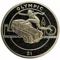 Сьерра-Леоне 1 доллар 2012 г. (XXX летние Олимпийские Игры, Лондон 2012 - Бег с препятствиями)