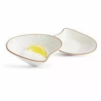 Набор 2-х тарелок-кокиль Outdoor Dining 14,6 см, керамика, цвет белый, SagаForm, Швеция, 5017364