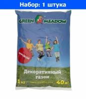 Газон 1кг Игровой GREEN MEADOW Зеленый ковер 1/20