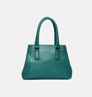 Женская кожаная сумка CNS - COINED IN STONE DIANA mini green smoke (бирюзовый) из натуральной кожи