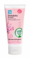 LION THAILAND Shokubutsu Пенка-детокс для умывания с сакурой, 100 г