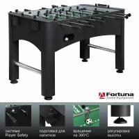 Настольный футбол Фортуна / Fortuna Black Force FDX-550 141х75х89см, 1 шт