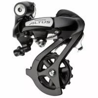 Переключатель задний Shimano Altus, M310, 7/8 скоростей, крепление на болт, черный, без упаковки