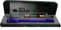 Фонарь MagLite (МагЛайт) пурпур в подарочной упаковке