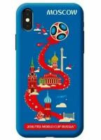 Накладка для iPhone X FIFA 2018World Cup Russia Moscow