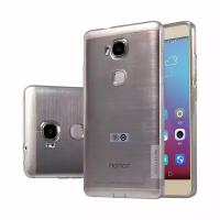 Силиконовый чехол для Huawei Honor 5X (GR5) белый (Nillkin)