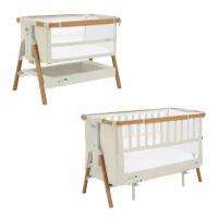 Детская кроватка Tutti Bambini CoZee XL, цвет Ecru / Scandinavian Walnut