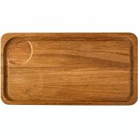 Доска для подачи дуб 31х16.5 см PPwood, 4090841