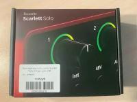 Звуковая карта Focusrite Scarlett Solo 4rd gen для USB