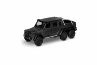 Машинка WELLY MERCEDES-BENZ G63 AMG 6X6 Черный / модель машины 1:38 с пружинным механизмом