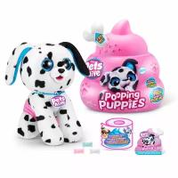 Игровой набор ZURU PETS ALIVE POOPING PUPPIES щенок с аксессуарами, со звуком, в ассортименте