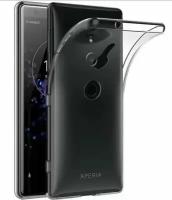 Sony Xperia xz2 Силиконовый прозрачный чехол для сони икспериа икс зет 2 бампер накладка