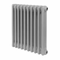 Радиатор отопления стальной трубчатый Irsap TESI 30565, 10 секций, серый манхэттен, подкл. боковое, 3/4"