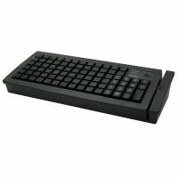 POS клавиатура Posiflex KB-6600UB (USB, MSR, Черный, арт. 21781)