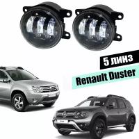 Противотуманные фары Renault Duster туманки птф