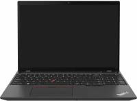 Ноутбук Lenovo ThinkPad T16 G1 Core i5 1235U 8Gb SSD512Gb Intel Iris Xe graphics 16" IPS WUXGA (1920x1200) noOS black WiFi BT