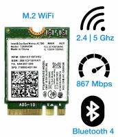 Адаптер WiFi Intel Dual Band Wireless-AC 7260 (M.2, B/G/N/AC, 867 Mbit/s, 2.4/5Ghz) 7260NGW.AC