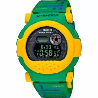 Наручные часы CASIO G-Shock G-B001RG-3, зеленый, черный