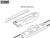 Зимние щетки стеклоочистителя Osawa 600-400 мм (крепление Bayonet)