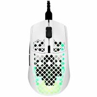 Мышь проводная Steelseries Aerox 3 Snow 62603 белый